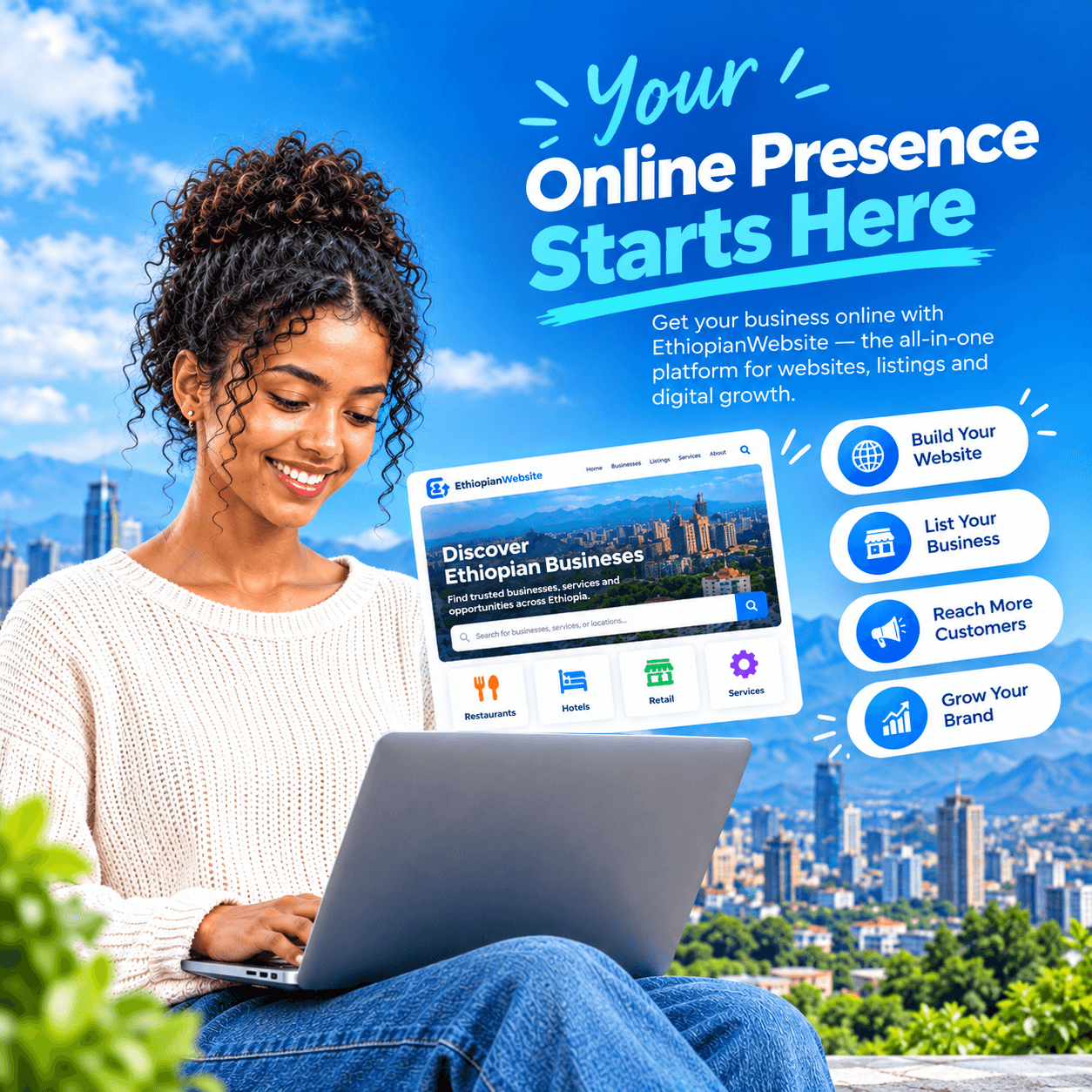 ProfileLink.et — digital identity profile preview